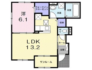 ラ　ヴェローナの物件間取画像